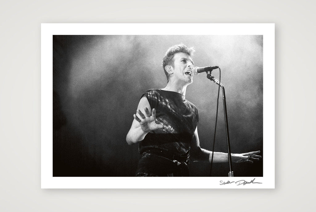 David Bowie - Tao Jones Index secret show - Phoenix Festival 1997 — A3 (42×30cm, 17×12") Print only