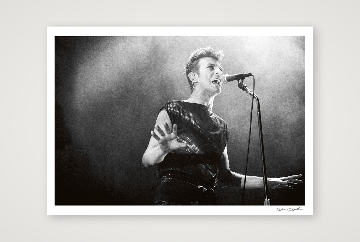 David Bowie - Tao Jones Index secret show - Phoenix Festival 1997 — A1 (84×59cm, 33×23") Print only