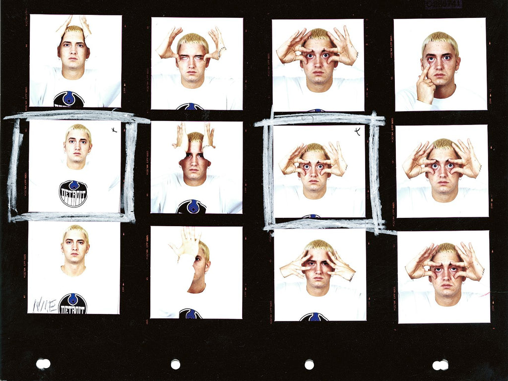 Eminem - Eyes Wide Open - Cross Process - Contact Sheet