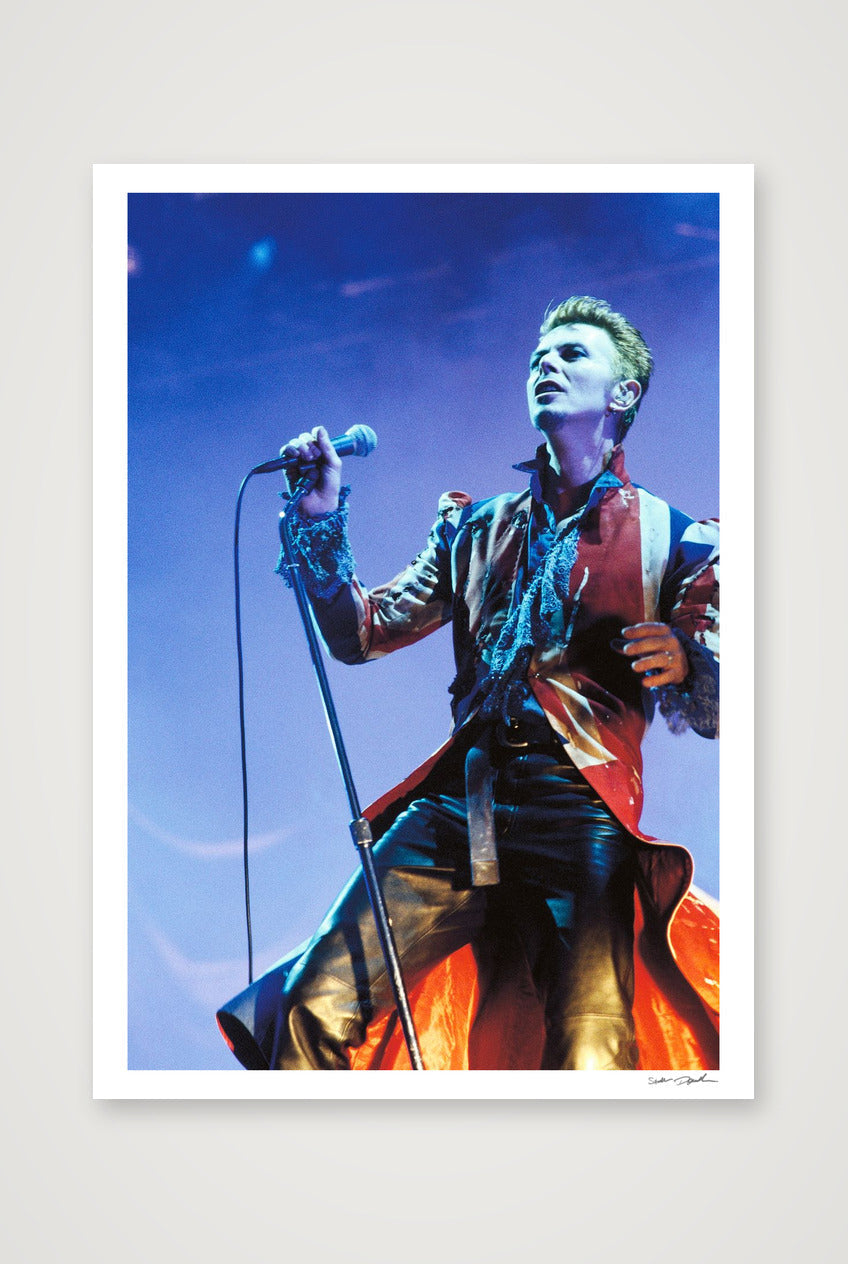 David Bowie - Alexander McQueen Union Jack Frock Coat — A0 (84×119cm, 33×47") Print only
